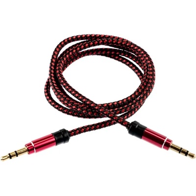 Tellur Кабел Tellur - Audio, жак 3.5 mm/жак 3.5 mm, 1 m, червен (TLL311031)