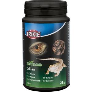 TRIXIE - Dried Grilling - Сушени щурци за влечуги, 25 гр