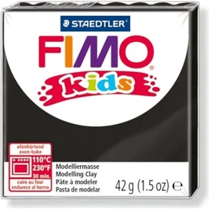 FIMO Глина, 42 g, горима, FIMO "Kids", черна 8030-9 (8030-9)