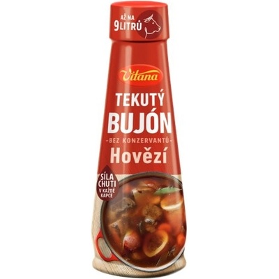 Vitana Hovädzí tekutý bujón 180 ml