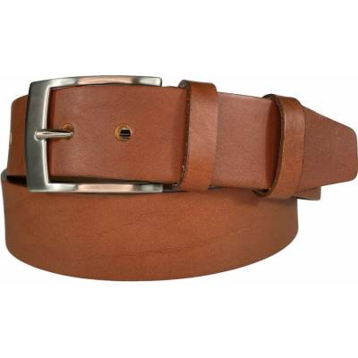 Penny Belts Kožený opasek I2-R42 hnědý