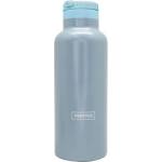 Nerthus 500 мл сив спортен термос със сламка Nerthus