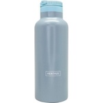 Nerthus 500 мл сив спортен термос със сламка Nerthus