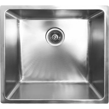 Inter Ceramic Кухненска мивка 4445T САТЕН, Inter Ceramic, неръждаема стомана, със сифон, 44x20см (4445Т)