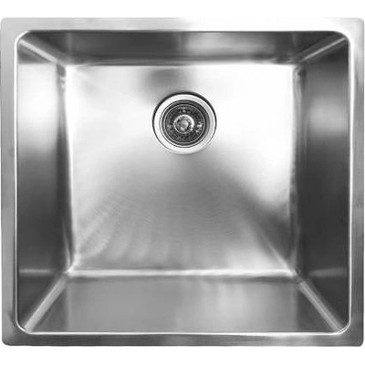 Inter Ceramic Кухненска мивка 4445T САТЕН, Inter Ceramic, неръждаема стомана, със сифон, 44x20см (4445Т)