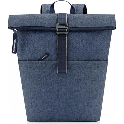 Reisenthel Rolltop Backpack REISENTHEL-EK4113 15,6" Herringbone Dark Blue 22 l