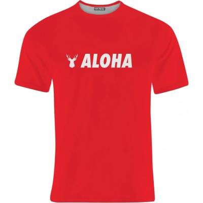 Aloha From Deer Basic Aloha T-Shirt red