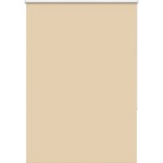 vidaXL Ролкова щора Blackout Бежова 105x130 cm Ширина на плата 100, 7cm (4010713)