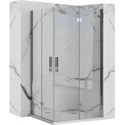 REA Sprchová kabína Molier Chrome Double 80x90