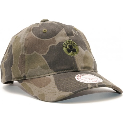 Mitchell & Ness Camo Slouch Boston Celtics Green Camo Strapback camo camo
