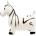 Small Foot hopsadlo zebra