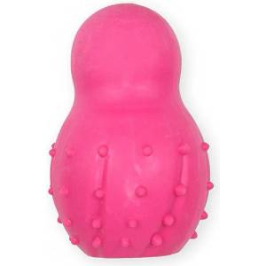 PET NOVA Tpr Снежко гумена играчка за куче - розова 9, 5 см