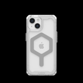 Urban Armor Gear Кейс UAG Plyo за iPhone 15, съвместим с MagSafe, (ice-silver) (KXG0074459)