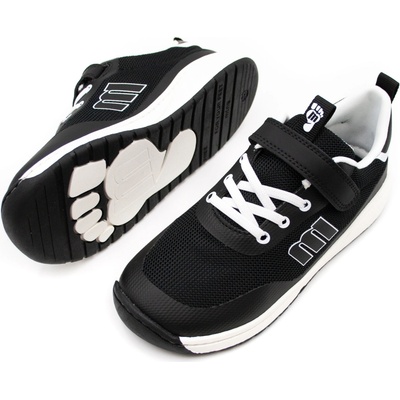 MTNG Mustang detské barefoot tenisky Mtng. Mustang Free Tpu Black/Zytre Black