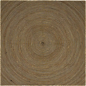 vidaXL Килим за площ Черно 240 x 240 cm юта (42010748)