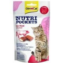 GimCat Nutri Pockets s hovädzím 60 g