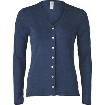 Engel Дамско вълнено яке Engel Women's Fine Ribbed Cardigan Wool jacket - Navy - размер 38/40 (EU) (105-1731-0513)