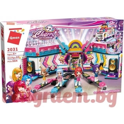 Qman Конструктор qman Музикална сцена за супер звезди 2031 (q2031)