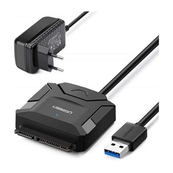 UGREEN usb 3.0 адаптер usb-a - sata 2, 5" - 3, 5" Конвертор, черен 20611 (20611)