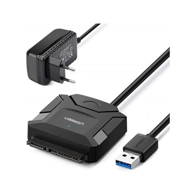 UGREEN usb 3.0 адаптер usb-a - sata 2, 5" - 3, 5" Конвертор, черен 20611 (20611)