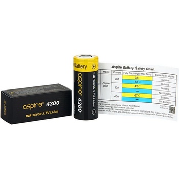 ASPIRE Baterie INR 26650 4300mAh