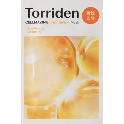 Torriden - Cellmazing Brightening Mask - Rozjasňujúca plátienková maska - 26 ml