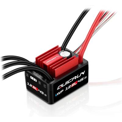 HOBBYWING Контролер Hobbywing QuicRun WP12BL45 G2 Brushless ESC 45A 2-3s for 1: 12 HW30107000 (HW30107000)