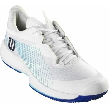 Wilson Kaos Swift 1.5 Clay Mens Tennis Shoe White/Blue Atoll/Lapis Blue 43 1/3 Мъжки обувки за тенис