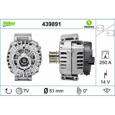 Alternátor VALEO 439891