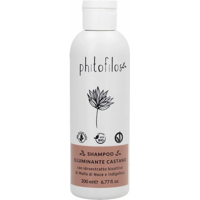 Phitofilos Rozjasňujúci šampón pre hnedé vlasy 200 ml