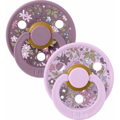 Bibs Liberty Colour cumlíky přírodní kaučuk 2ks Violet Sky / Mauve