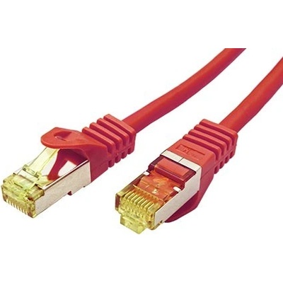 Goobay 21.92.2181 S/FTP patch, kat.7, s konektory RJ45, LSOH, 10m, červený