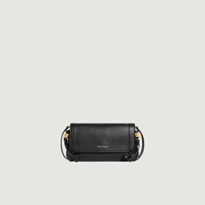 Coccinelle THESS kožená MINI BAG Noir E5VCA550101001TU