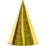 PartyDeco Парти шапки - холографични златни