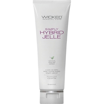 Wicked Sensual Care Simply Hybrid Jelle - хибриден лубрикант (120мл)