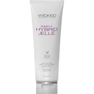 Wicked Sensual Care Simply Hybrid Jelle - хибриден лубрикант (120мл)