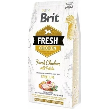 Image 1 of Brit Fresh Adult Chicken with Potato Great Life 2,5 kg