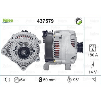 VALEO Alternátor 437579