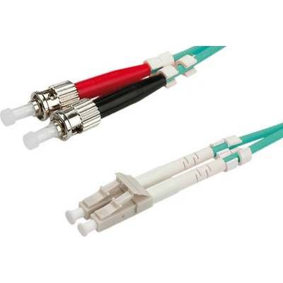 Roline 21.15.8725 Optický patch, LC-ST 50/125 (multimode), duplex, OM3, 5m