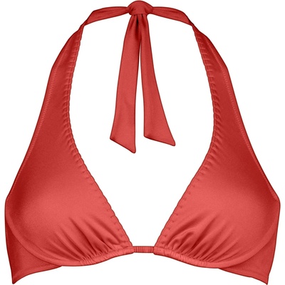 Watercult Дамско бикини горнище Watercult Women's Crafted Essentials Bikini Top No. 7401 Bikini top - Crimson Dusk (150-6674-0113)