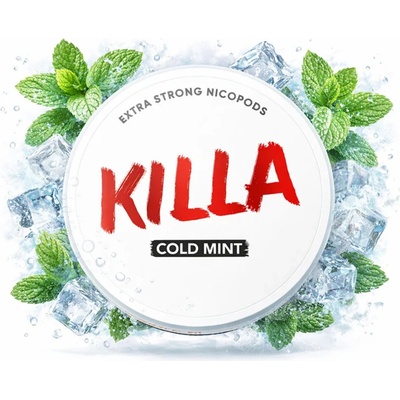 Killa Cold Mint 16,5 mg 20 sáčků – Sleviste.cz