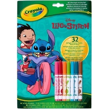 Crayola Crayola: Комплект за оцветяване Lilo&Stitch (04-0865G)