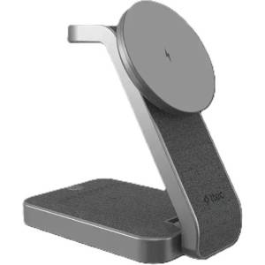 Ttec Безжично Wireless зарядно ttec AirCharger Quattro MagSafe Comp. 4in1 iPhone + Apple Watch + AirPods Wireless Foldable Charging Stand