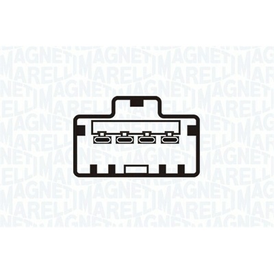 Mechanizmus zdvíhania okna MAGNETI MARELLI 350103170129