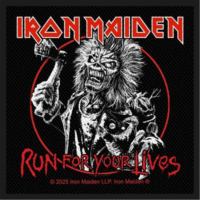 Nažehlovačka Iron Maiden - Run For Your Lives
