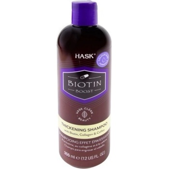 HASK šampon pro na vlasy Biotin kolagen a káva 355 ml