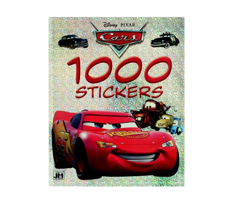 1000 samolepek Auta