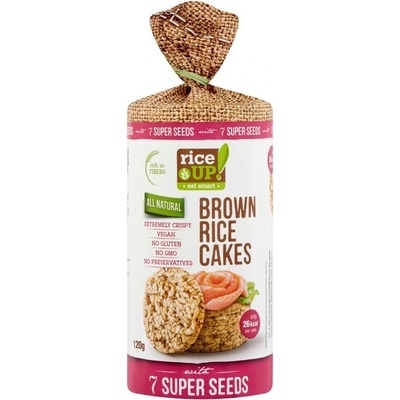 Rice Up Ryžové chlebíčky so 7 druhmi semien 120 g