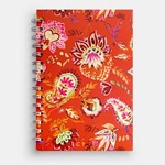 Sentio Бележник със спирала А5, 80л. Paisley Orange