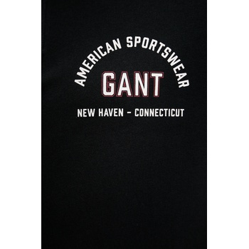 Gant Суичър Gant мъжки в черно с принт 2067091 (2067091)